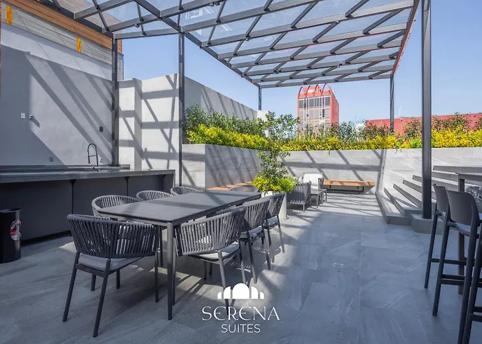 Elegant With Ac And Skydeck Pool In Condesa Apartment *