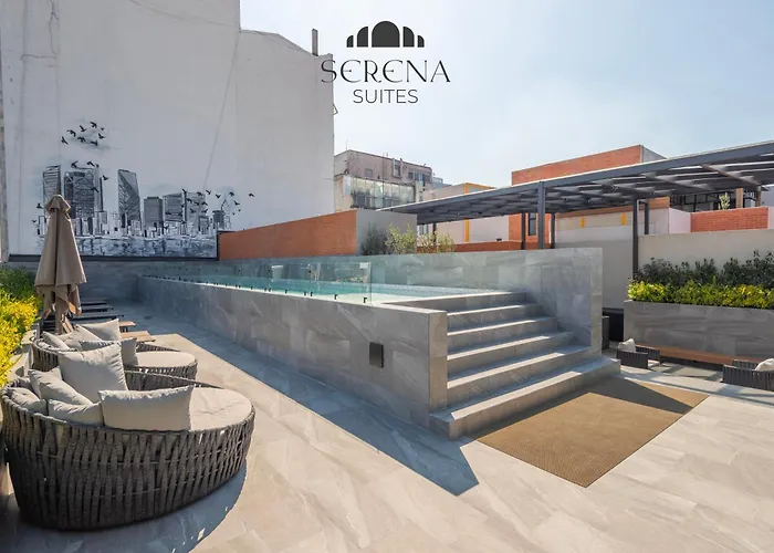 Apartment Elegant With Ac And Skydeck Pool In Condesa Mexico City