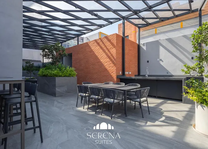 Elegant With Ac And Skydeck Pool In Condesa Mexico City